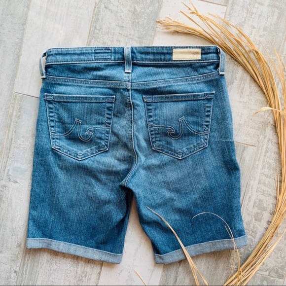 Ag Adriano Goldschmied Pants - Anthropologie AG The Brooke Bermuda Cuffed Shorts